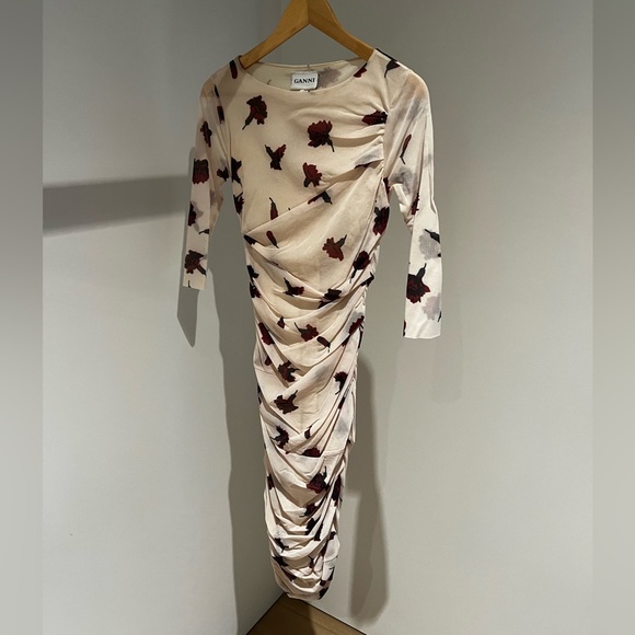 Ganni Ruched Dress - Picture 3 of 3